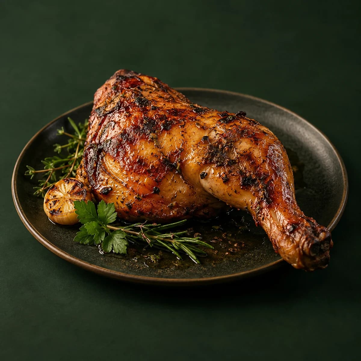 Illustrative grilled chicken joint